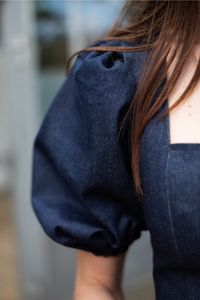 Hovedbilde Square Dress x Puff Sleeves - Puff and Pencil