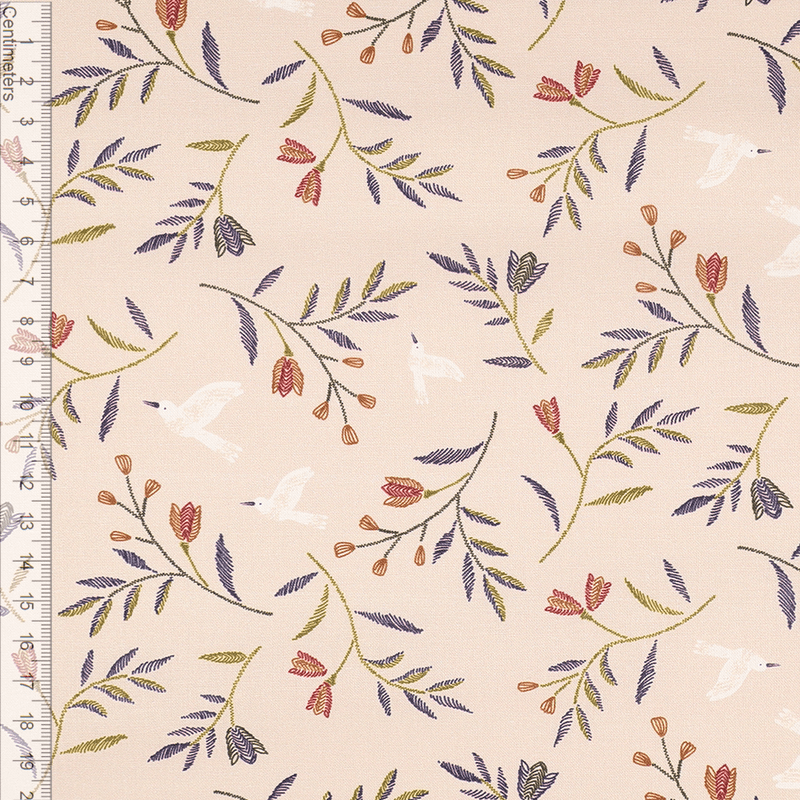 Bird Flora - Fast Bomull