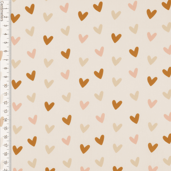 Hovedbilde Autumn Hearts - Fast Bomull