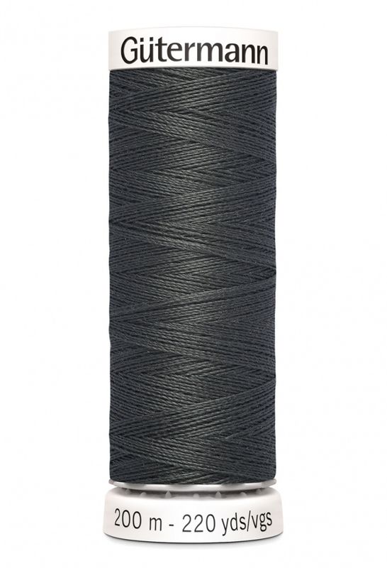 Koksgrå - 36 Polyester Sytråd 200 m