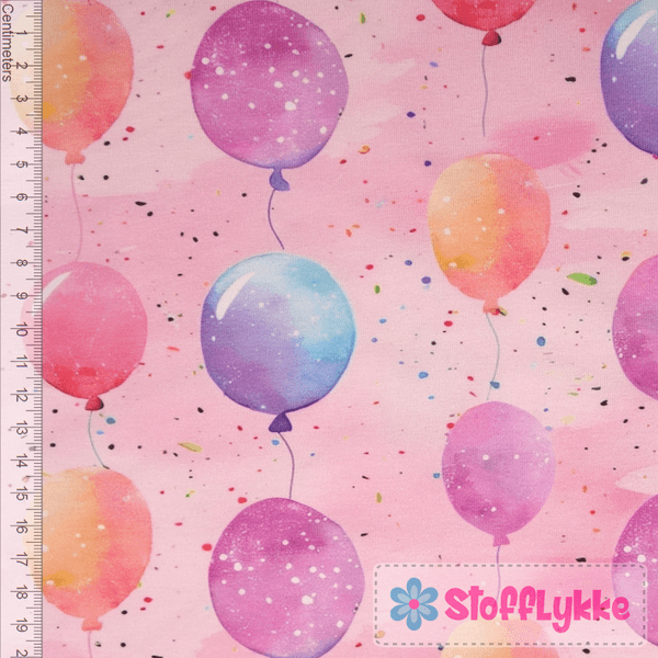 Balloon Party Pink - Jersey