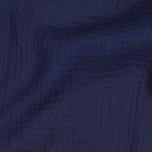 Hovedbilde Marinebl&aring; - &Oslash;kologisk Musselin