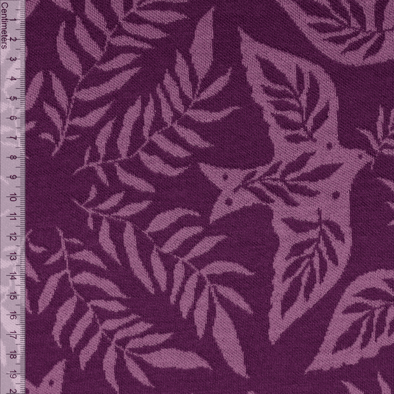 Peace Fuksia - Interlock Merinoull