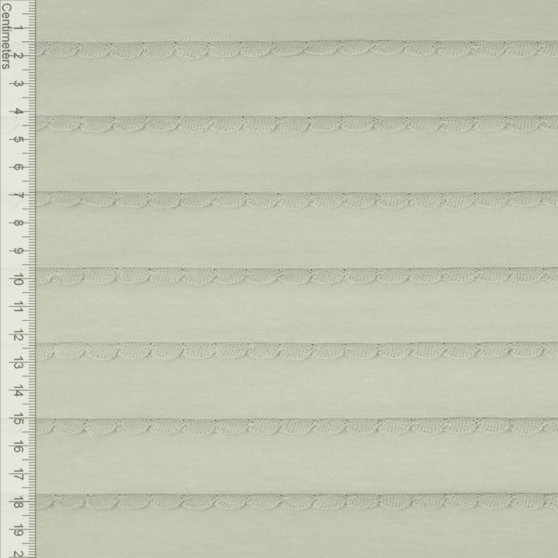 Sage Ruffle - Jersey