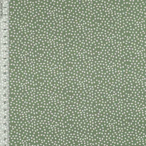 Hovedbilde Dots Green - Fast Bomull