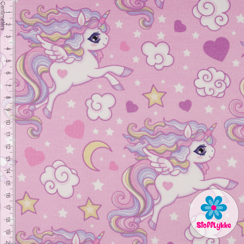 Unicorn Fly Pink - Jersey