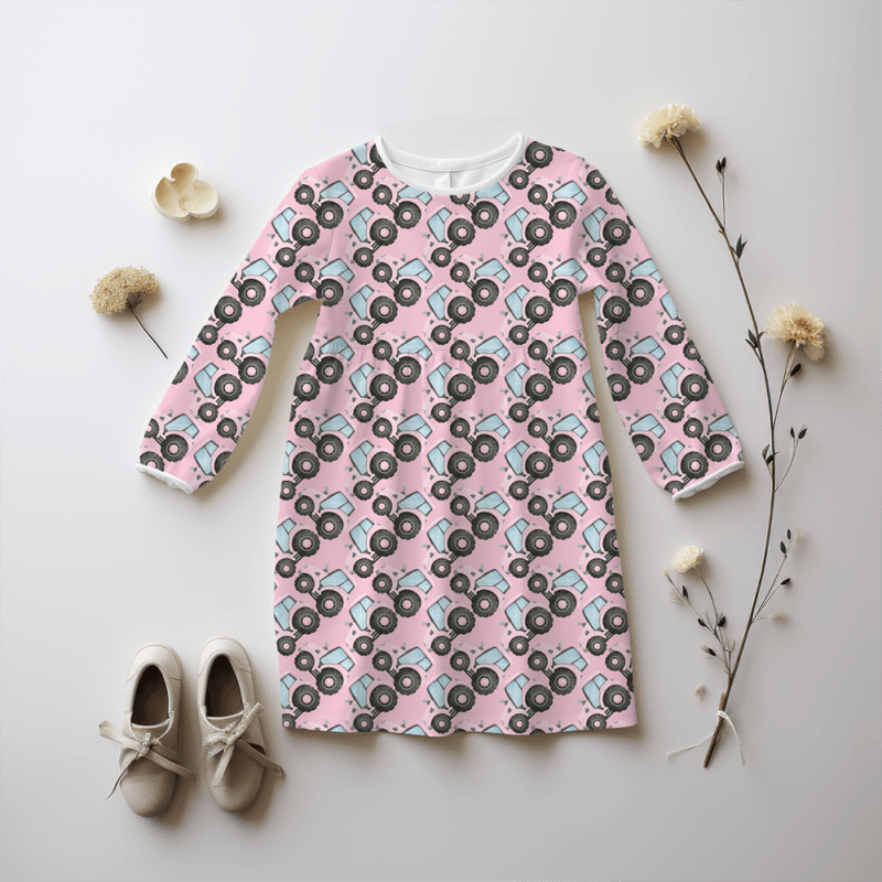 Little Pink Tractor - Jersey
