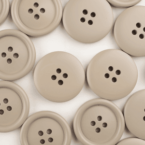 Hovedbilde Madrid Sand - 25 mm Resin Knapp