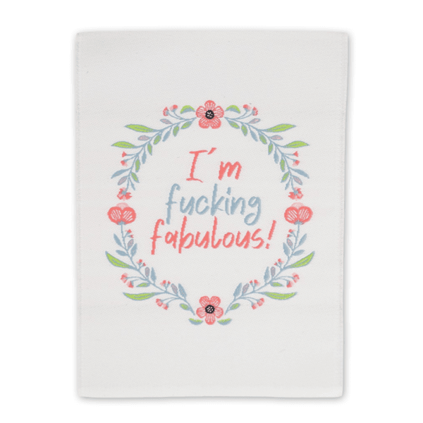 I'm fucking fabolous - Merkelapp 60x80 mm