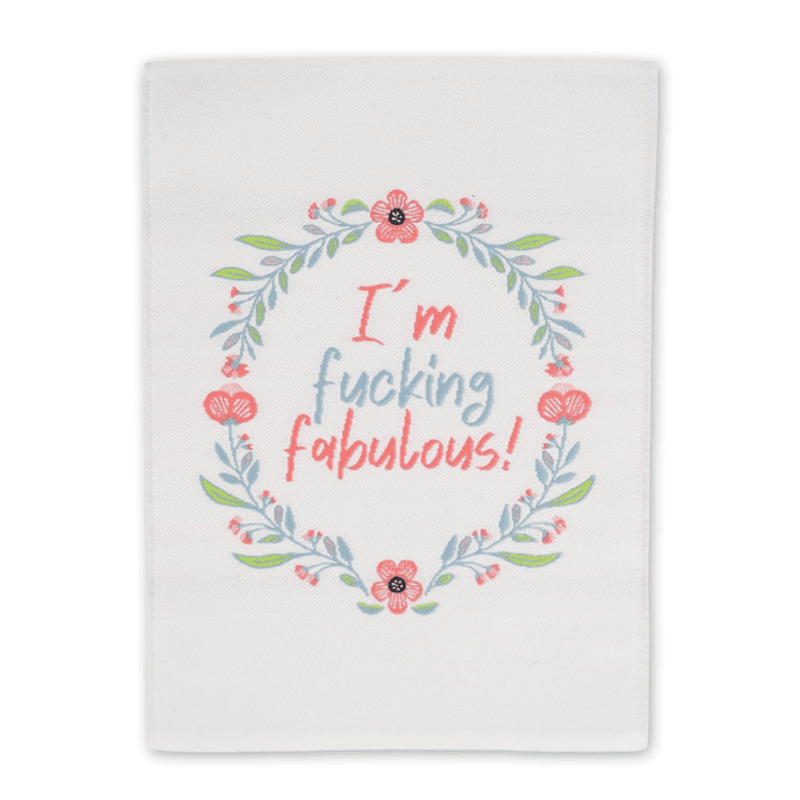 I'm fucking fabolous - Merkelapp 60x80 mm