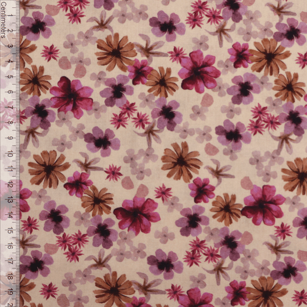 Plommeeng - Fast Bomull