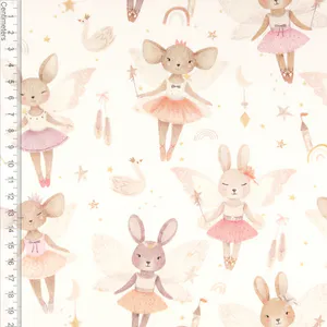 Hovedbilde Fairy Bunny Ballet - Fast Bomull