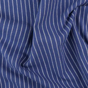 Hovedbilde Bl&aring; Midi Vintage Stripes - Fast Bomull