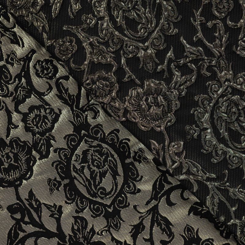 Dark Elegance - Jacquard Metallic
