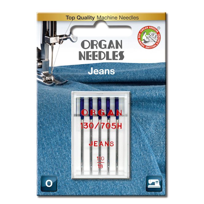Hovedbilde Organ Symaskinnåler Jeans 110 5pk