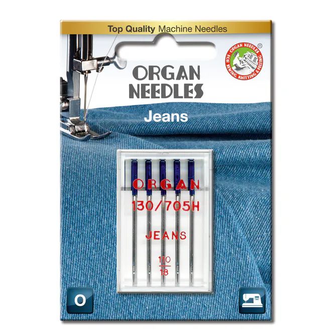 Hovedbilde Organ Symaskinnåler Jeans 110 5pk