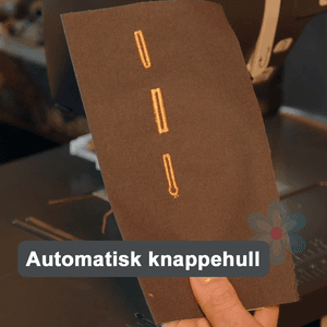 Hovedbilde Janome SewLA Grafittgr&aring; m/Toalettmappem&oslash;nster