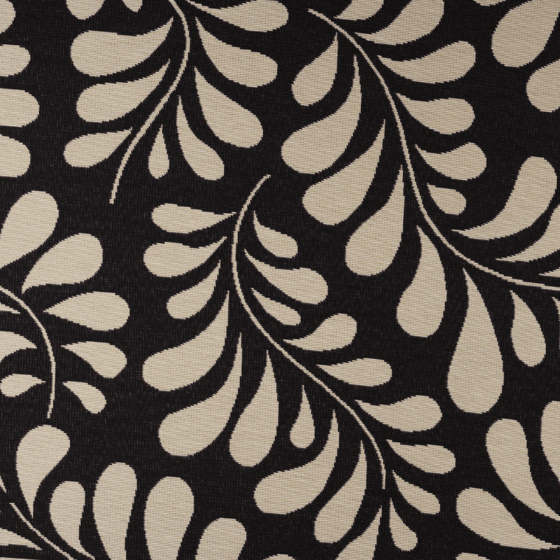 Leaf Flow Black - Gobelin
