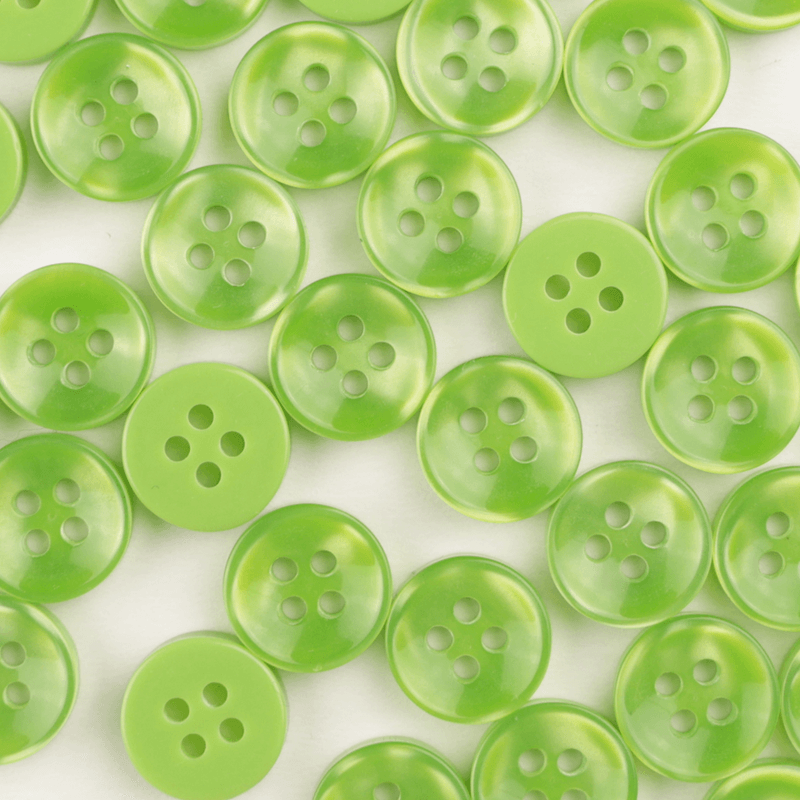 Porto Lime - 11,5 mm Resin Knapp