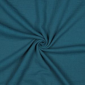 Hovedbilde M&oslash;rk Petrol - &Oslash;kologisk Musselin