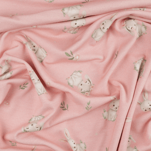 Hovedbilde Flower Bunny Rosa - Bambusjersey