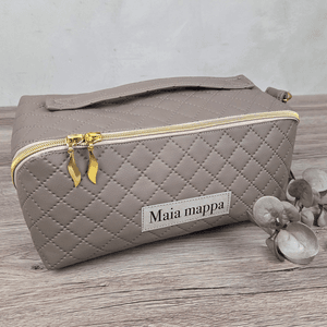 Hovedbilde Maia Mappe Pakke - Taupe Quilt