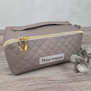 Hovedbilde Maia Mappe Pakke - Taupe Quilt