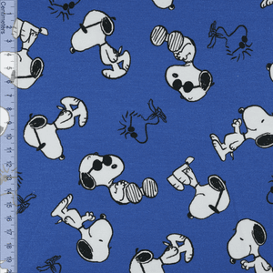 Hovedbilde Snoopy & Woodstock Mellombl&aring; - Jersey