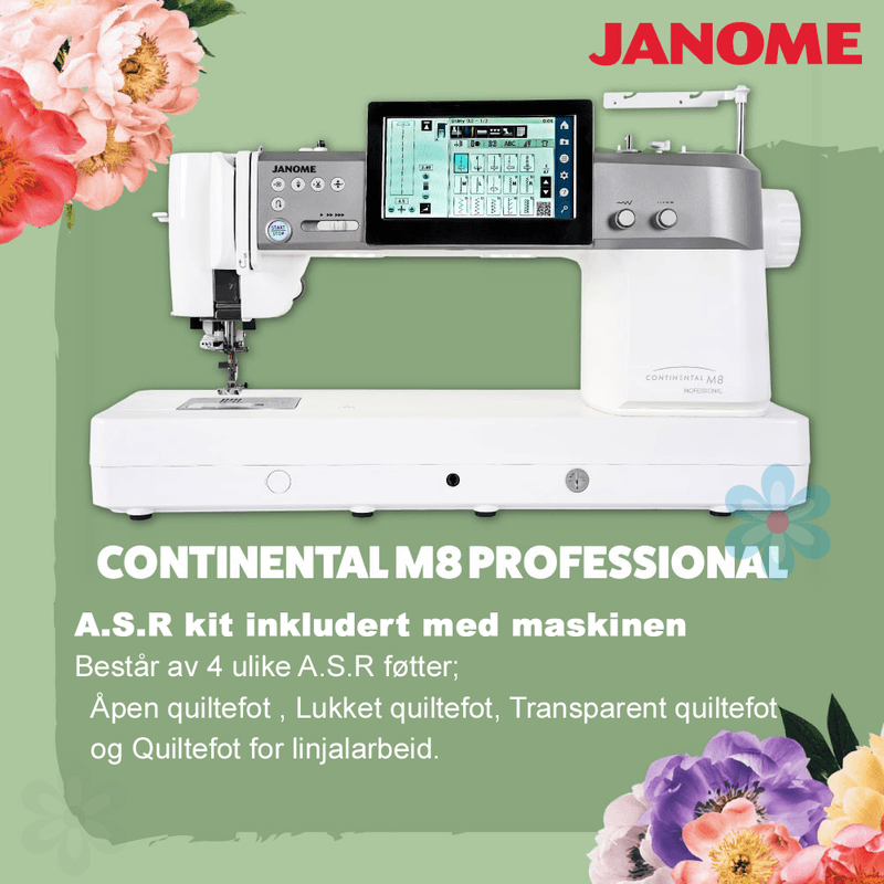 Janome Continental M8 DEMOmaskin