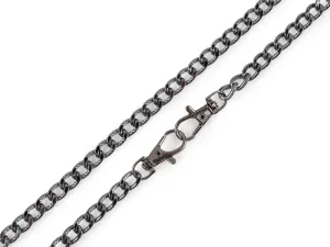 Hovedbilde Veskekjede Gunmetal - 120 cm