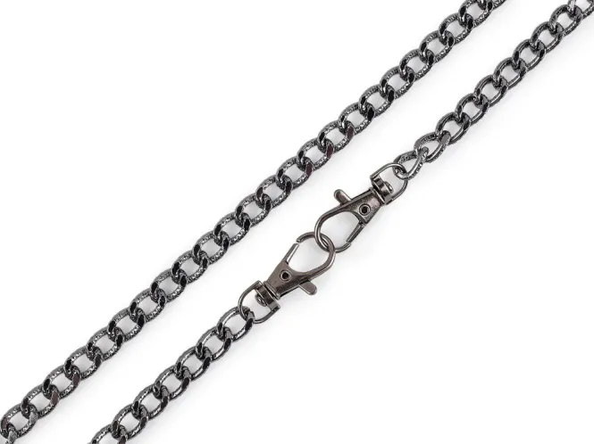 Hovedbilde Veskekjede Gunmetal - 120 cm