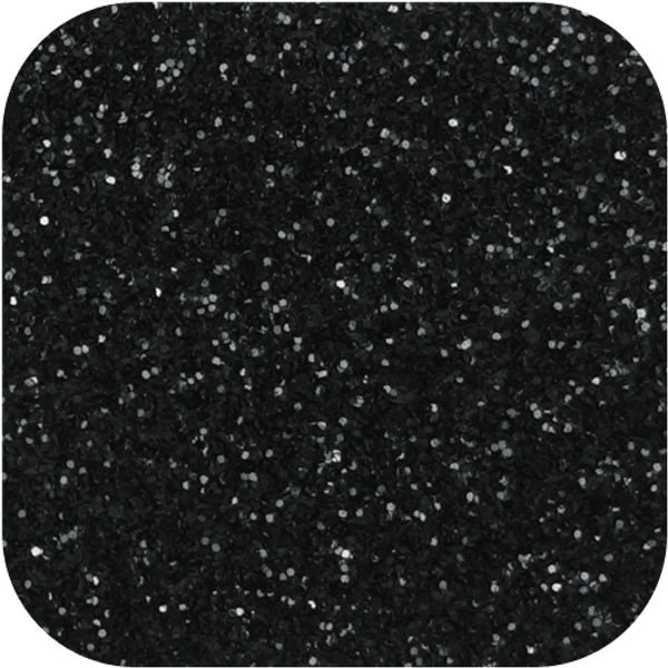 HTV Sandy Glitter Sort 30x50cm (B-Flex)