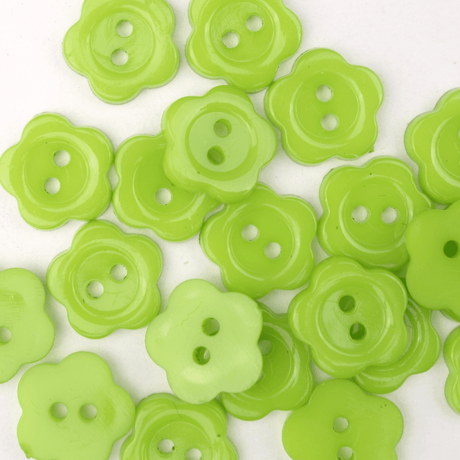 Hovedbilde Marabella Lime - 13 mm Plast Knapp