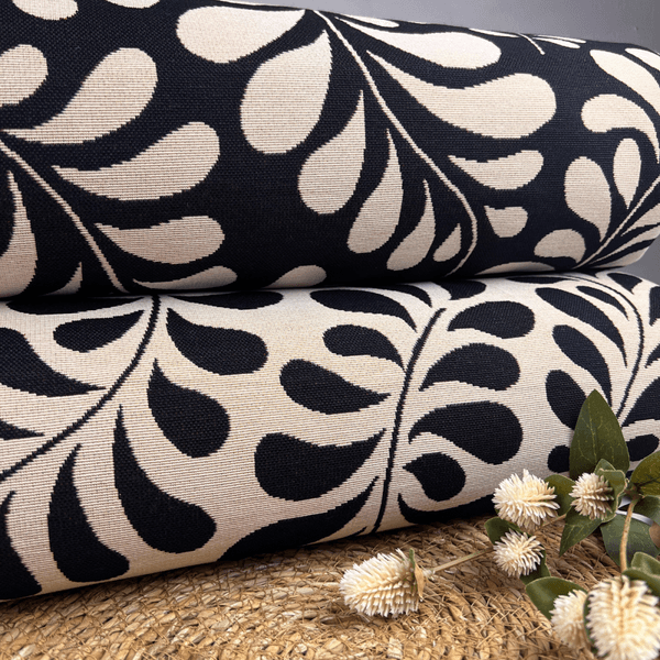 Leaf Flow Black - Gobelin