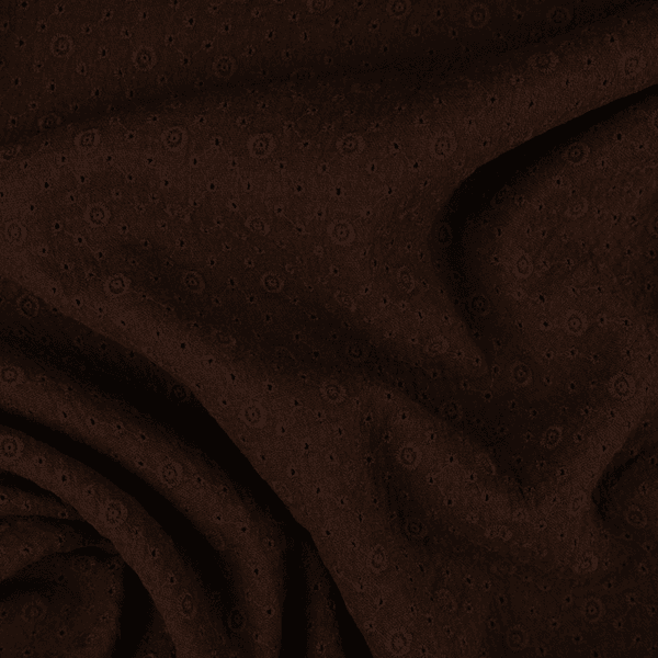 Brun - Noora Brodert Musselin