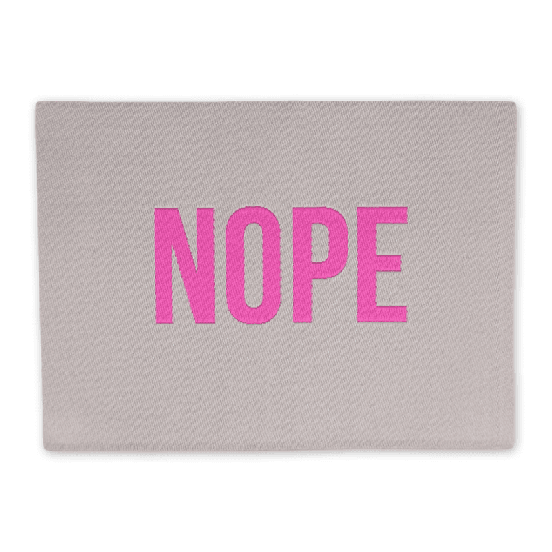 Nope - Merkelapp 60x80 mm