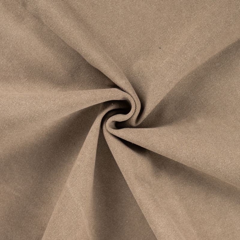 Taupe - Vokset Kraftig Kanvas