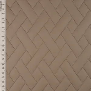 Hovedbilde Taupe Chevron - Quiltet Skai
