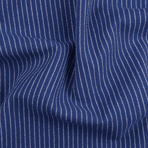 Hovedbilde Royal Blue Vintage Stripes - Fast Bomull