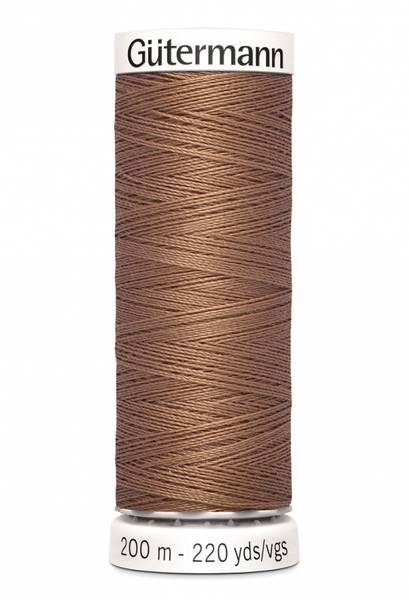 Sjokolademelk 444 - Polyester Sytråd 200 m