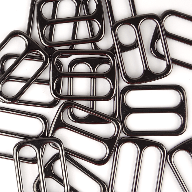 Hovedbilde Gunmetal Bred - Regulering 25 mm