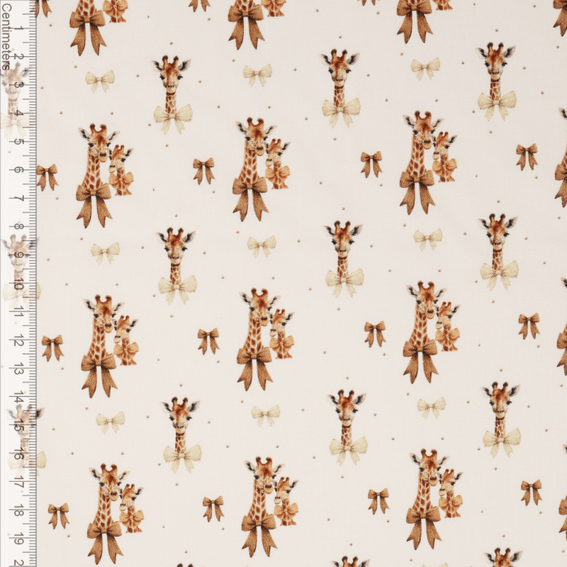 Giraffe Friends - Fast Bomull