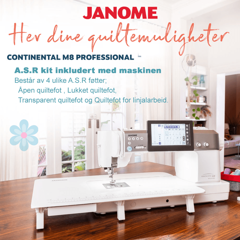 Janome Continental M8 DEMOmaskin