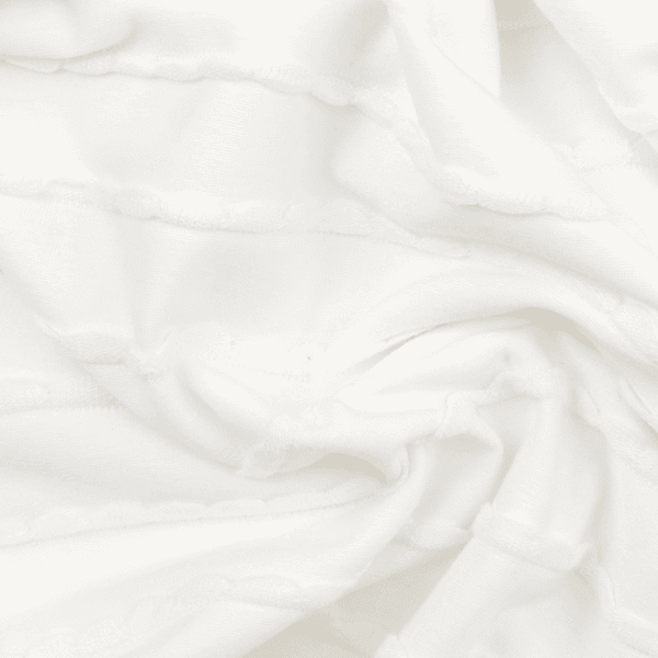 White Ruffle - Jersey