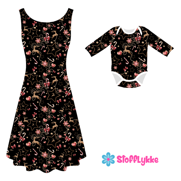 Deer & Pearl French Terry Stofflykke.no