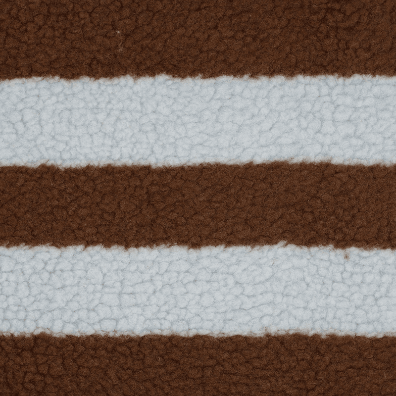Stripe Blå/Brun - Teddy