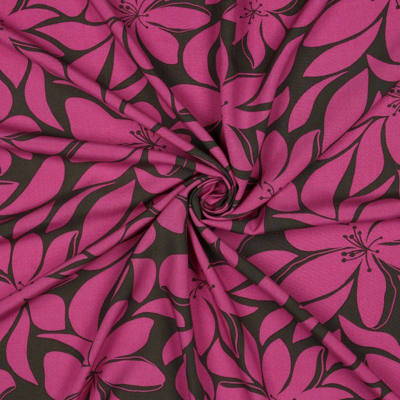 Ava Pink - Vevd Viskose