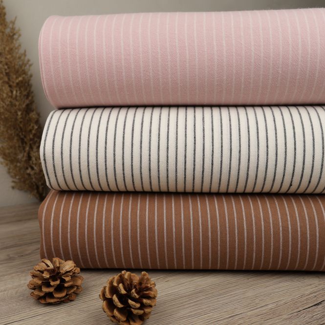 Hovedbilde Konjakk Midi Vintage Stripes - Fast Bomull