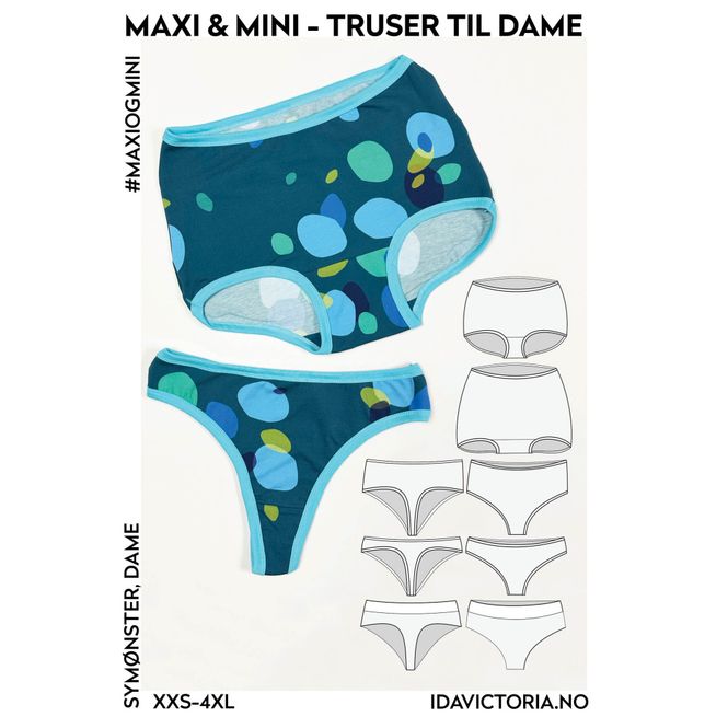 Hovedbilde Maxi & Mini Truser til dame - Ida Victoria 