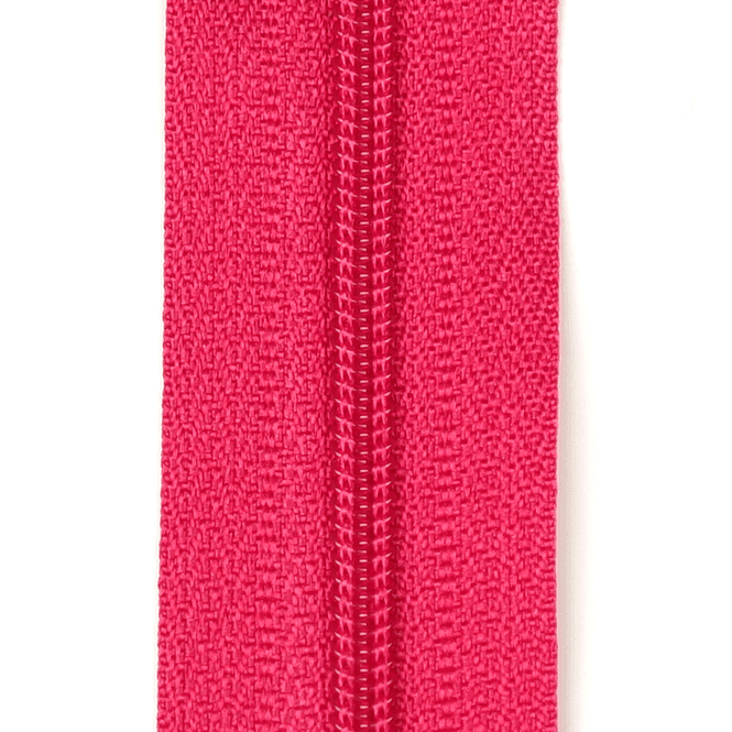 Hovedbilde Mørk Rosa - Glidelås metervare 4mm
